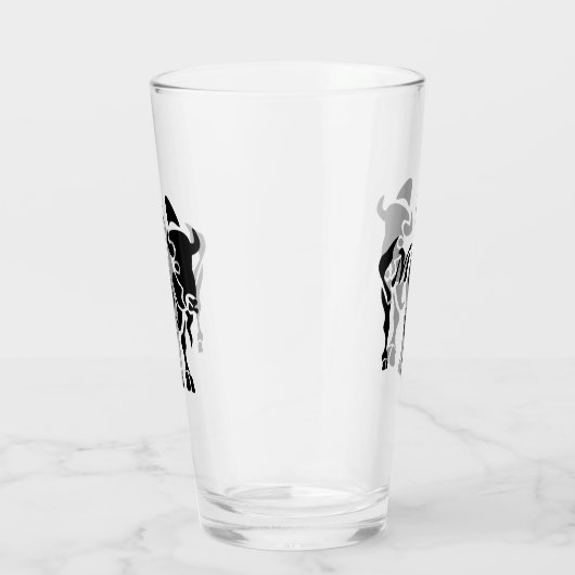 Silhouette Black Buffalo Glas (Rechts)