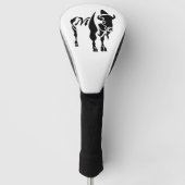 Silhouette Black Buffalo Golfheadcover (Voorkant)