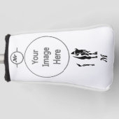 Silhouette Black Buffalo Golfheadcover (Voorkant)