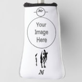 Silhouette Black Buffalo Golfheadcover (Draai 90)