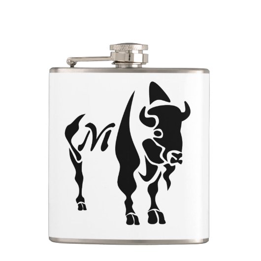 Silhouette Black Buffalo Heupfles (Voorkant)