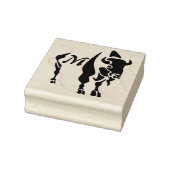 Silhouette Black Buffalo Monogram Rubberstempel (Stempel)