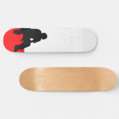 Silhouette Board Skateboard (Horizontaal)