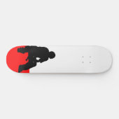 Silhouette Board Skateboard (Horizontaal)