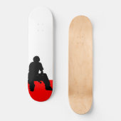 Silhouette Board Skateboard (Voorkant)