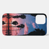 Silhouette boom onder troebele hemel Case-Mate iPhone case (Achterkant (horizontaal))