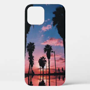 Silhouette boom onder troebele hemel Case-Mate iPhone case
