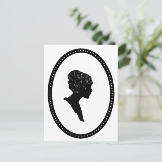  Silhouette Briefkaart (Staand voorkant)