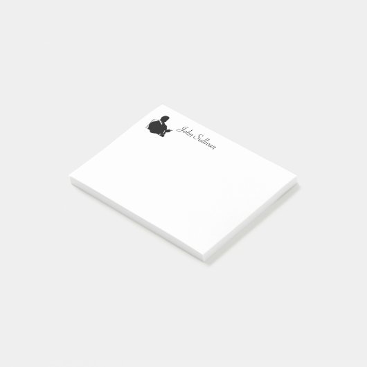 Silhouette Business Professional Seed Post-it® Notes (Schuin)