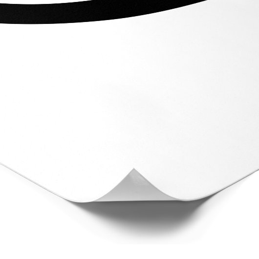 Silhouette Cat Achtergrond Poster (Hoek)