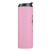 Silhouette Celebration Dance Mumm Pink Thermosbeker (Gedraaid links)