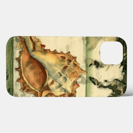 Silhouette Conch Shell Case-Mate iPhone Case (Achterkant (horizontaal))
