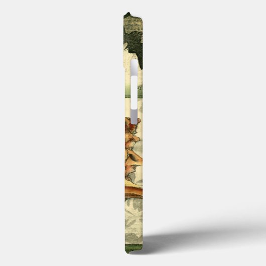 Silhouette Conch Shell Case-Mate iPhone Case (Achterkant / Links)