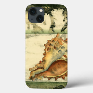 Silhouette Conch Shell iPhone 13 Hoesje