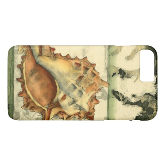 Silhouette Conch Shell Case-Mate iPhone Case (Achterkant (Horizontaal))