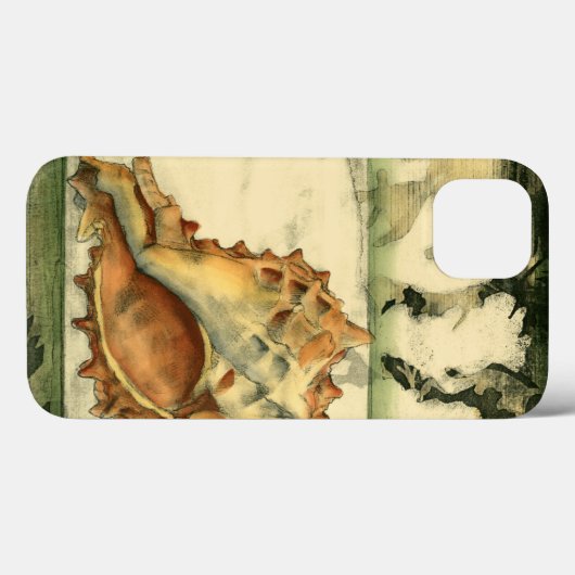 Silhouette Conch Shell Case-Mate iPhone Case (Achterkant (horizontaal))