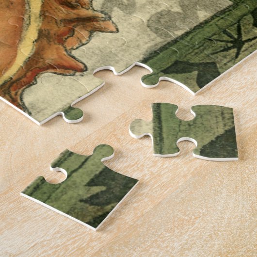 Silhouette Conch Shell Legpuzzel (Zijkant)