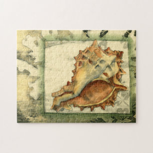 Silhouette Conch Shell Legpuzzel