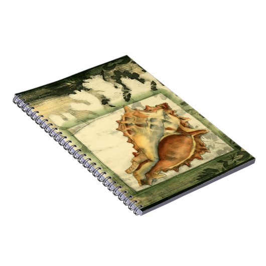 Silhouette Conch Shell Notitieboek (Rechterzijde)