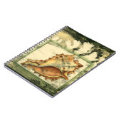 Silhouette Conch Shell Notitieboek (Linkerzijde)