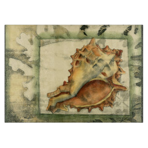 Silhouette Conch Shell Snijplank