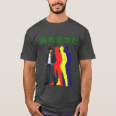 Silhouette Coole Man T-shirt (Voorkant)