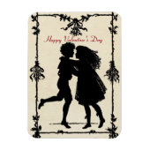  Silhouette Couple Magneet (Verticaal)