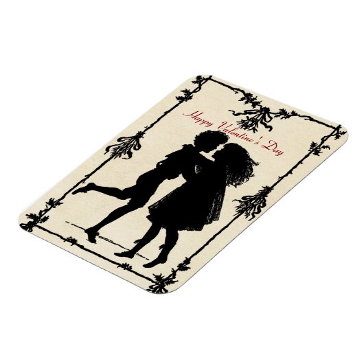  Silhouette Couple Magneet (Linkerzijde)