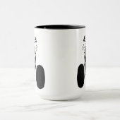 Silhouette Cowgirl Barrel Racing Mok (Midden)