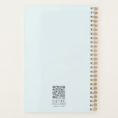 Silhouette Cross Schriftvers gepersonaliseerd Planner (Achterkant)