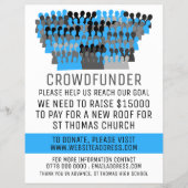 Silhouette Crowd Design, Crowdfunder, Crowdfunding Flyer (Voorkant)