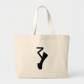 Silhouette Dance Bag Grote Tote Bag (Voorkant)