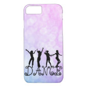 Silhouette Dancers Bokeh Dance Case-Mate iPhone Case (Achterkant)