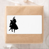 SILHOUETTE DANCERS ETIKET (Insitu)