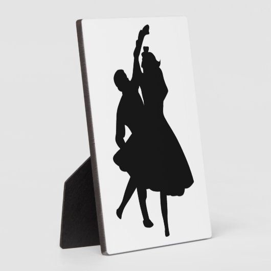 SILHOUETTE DANCERS FOTOPLAAT (Zijkant)