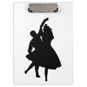 SILHOUETTE DANCERS KLEMBORD (Voorkant)
