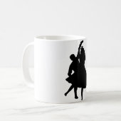 SILHOUETTE DANCERS KOFFIEMOK (Voorkant links)