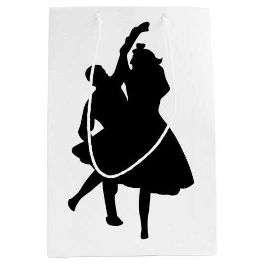 SILHOUETTE DANCERS MEDIUM CADEAUZAKJE (Voorkant)