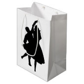 SILHOUETTE DANCERS MEDIUM CADEAUZAKJE (Voorkant Gekanteld)