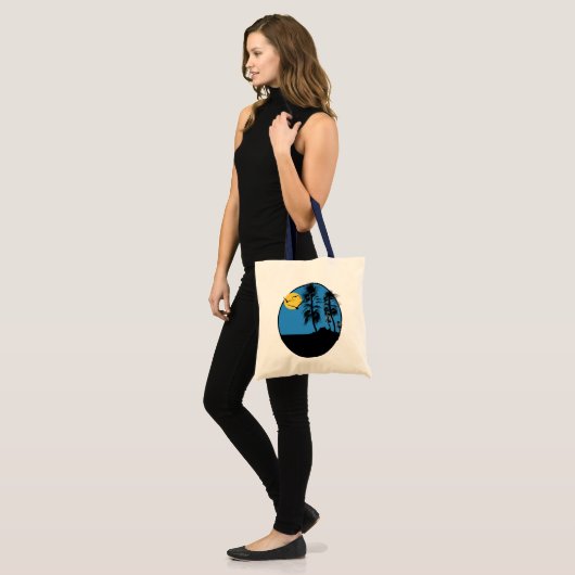Silhouette Desert Bag Tote Bag (Voorkant (model))