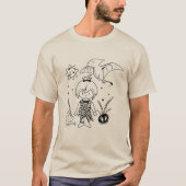 Silhouette Dino T-shirt (Voorkant)