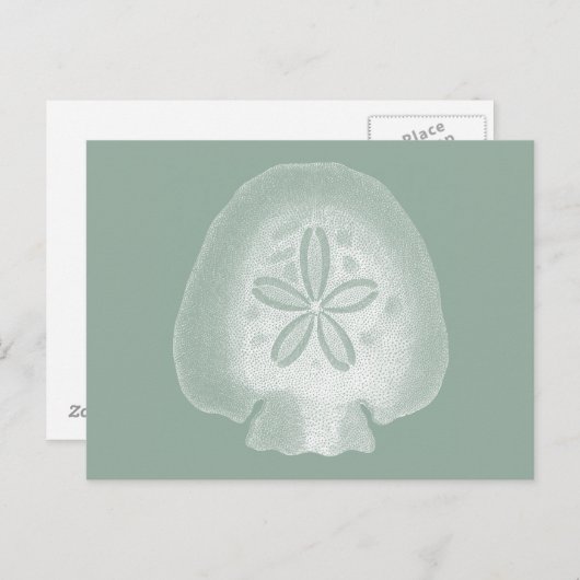 Silhouette-dollar Briefkaart (Voorkant / Achterkant)