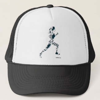 Silhouette draaien - Floral Trucker Pet