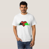 Silhouette Dragon Love T-shirt (Voorkant volledig)