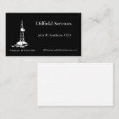 Silhouette Drilling Visitekaartje (Voorkant / Achterkant)