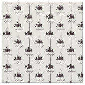 Silhouette Fabric voor radiotelefonie Stof (Swatch)