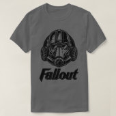 Silhouette Fallout Helm T-shirt (Design voorkant)