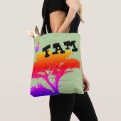 Silhouette Family Great Tree  FAMILY TREE Tote Bag (Dichtbij)