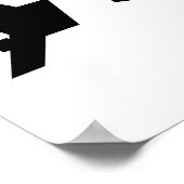 Silhouette Field Hockey Poster (Hoek)