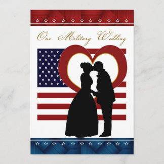 Silhouette Flag Heart Kaart